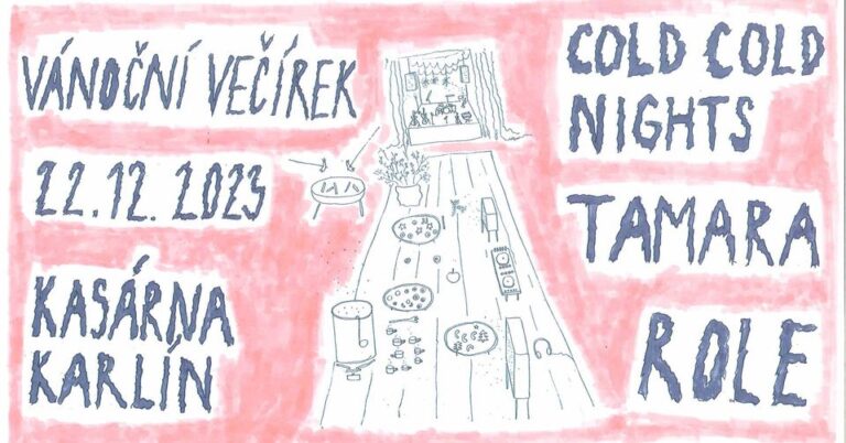 Vánoční večírek: Tamara + Cold Cold Nights + Role