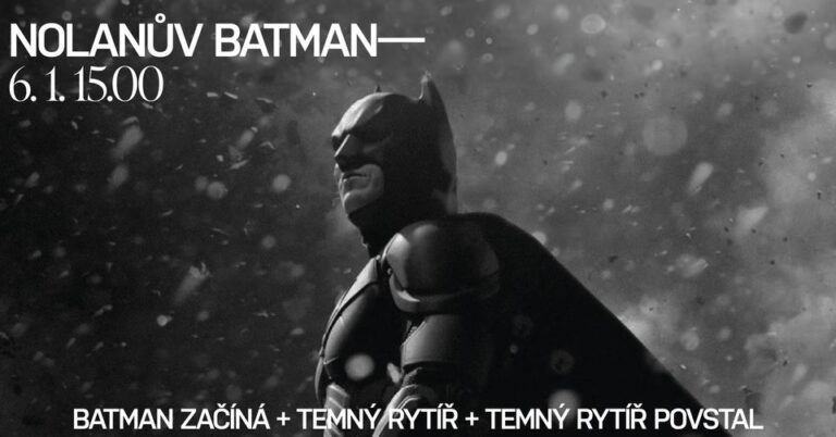 Kino v Kasárnách: Nolanův Batman – triple feature