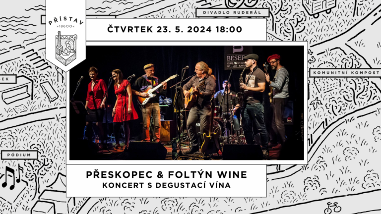 Přeskopec & Foltýn wine – koncert s degustací vín